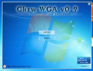 Chew-WGA 0.9 Aktywator